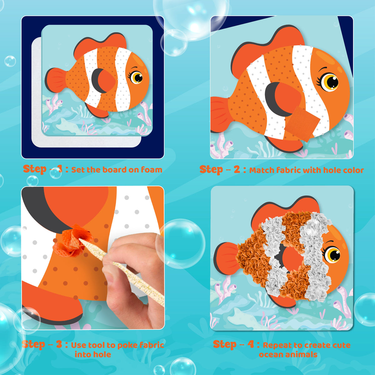 JackInTheBox Poke Poke Art - Ocean