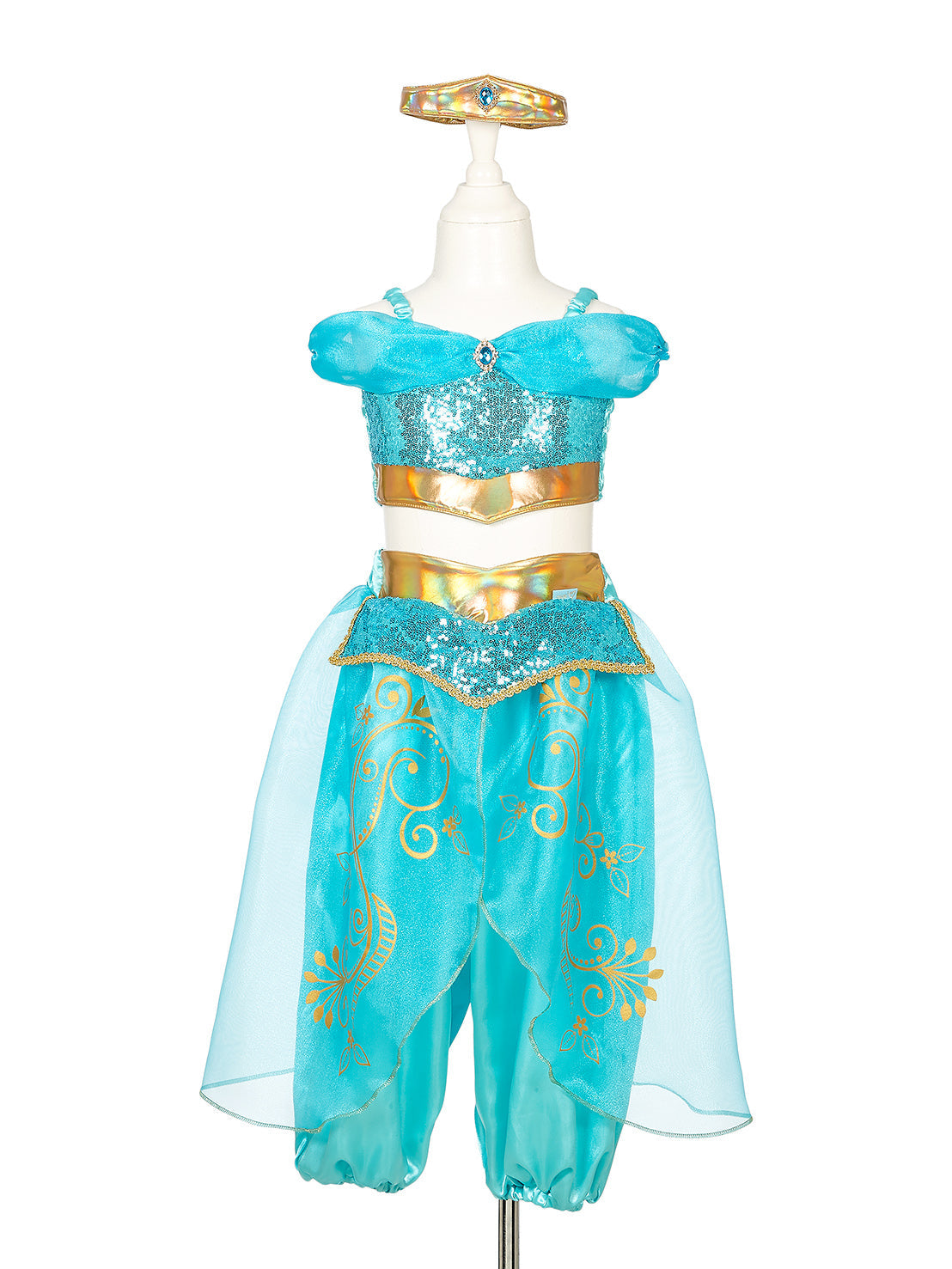 Amira Pants And Top Set (turquoise) - Role-play For Children - (2 Sizes)