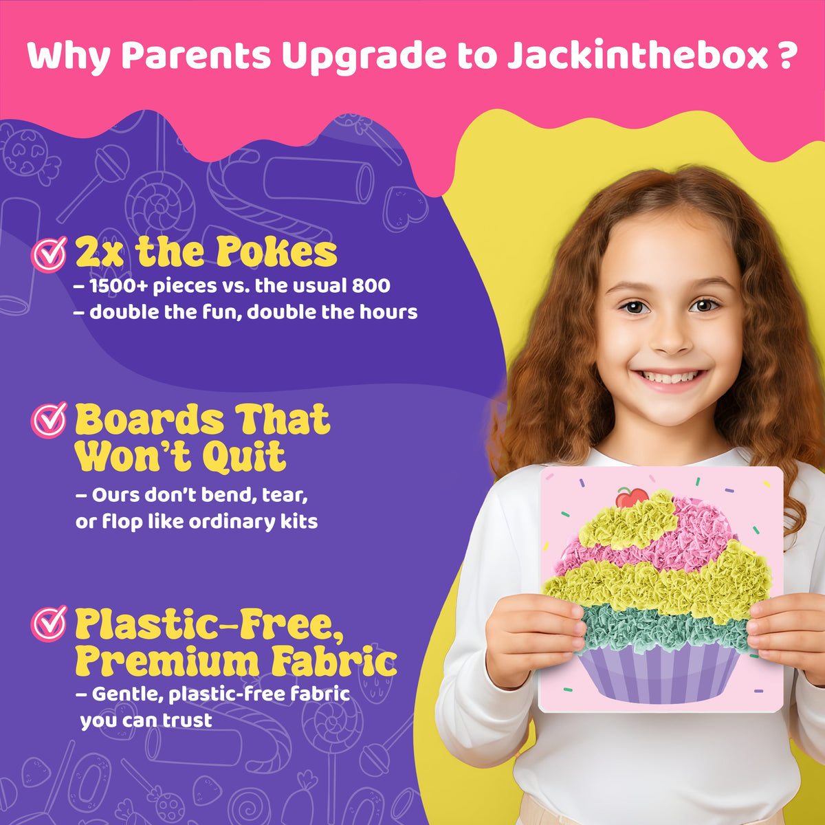 JackInTheBox Poke Poke Art - Candyland