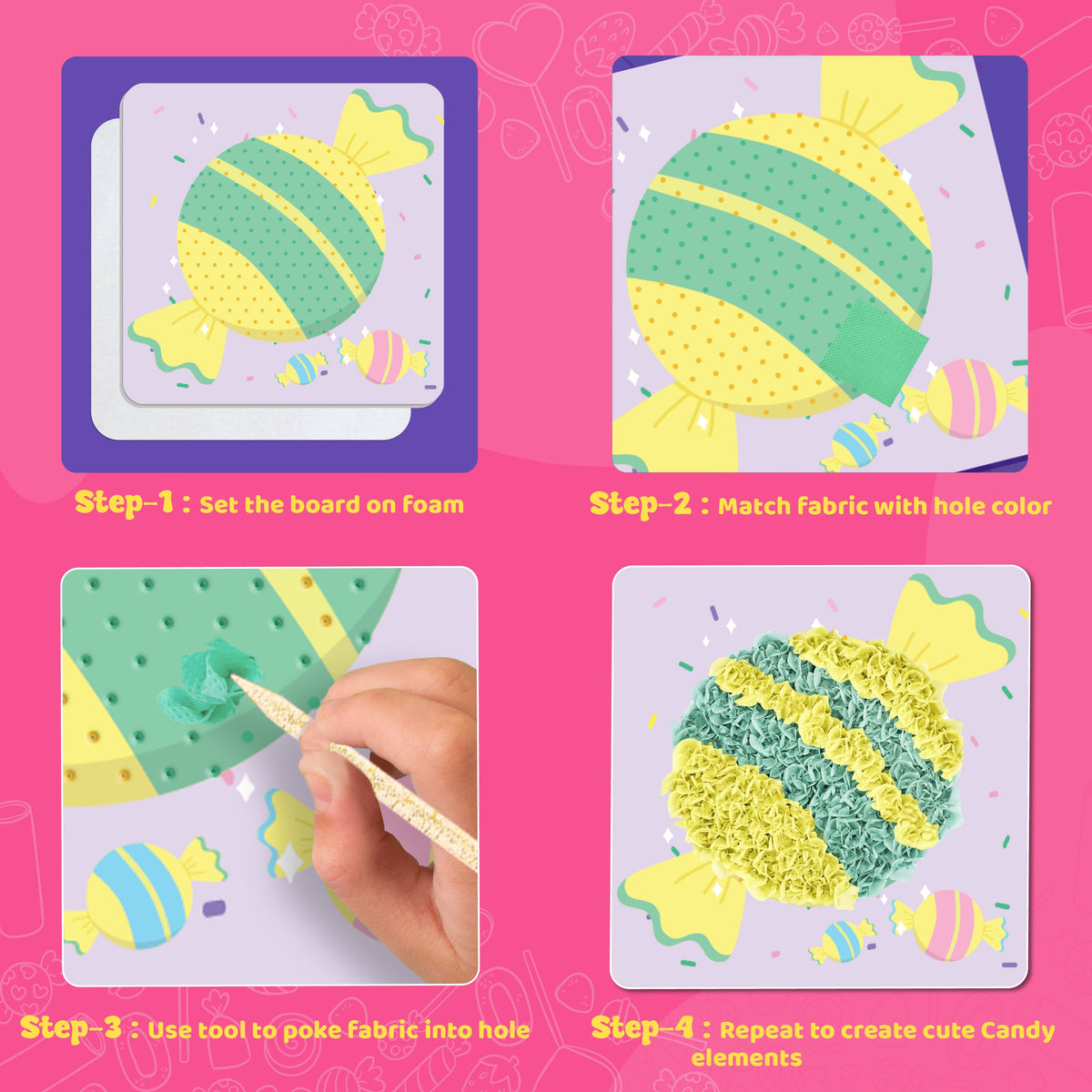 JackInTheBox Poke Poke Art - Candyland