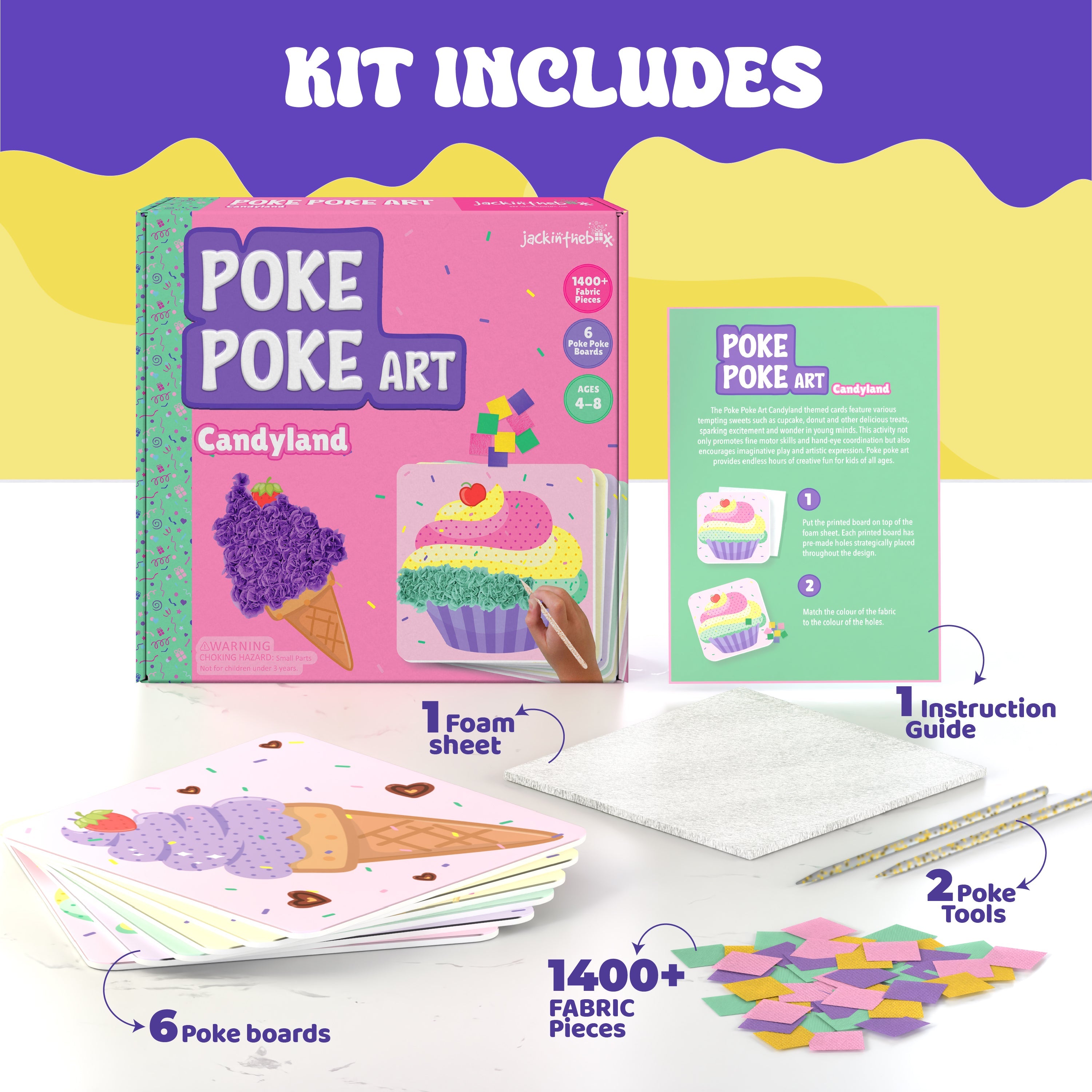 JackInTheBox Poke Poke Art - Candyland