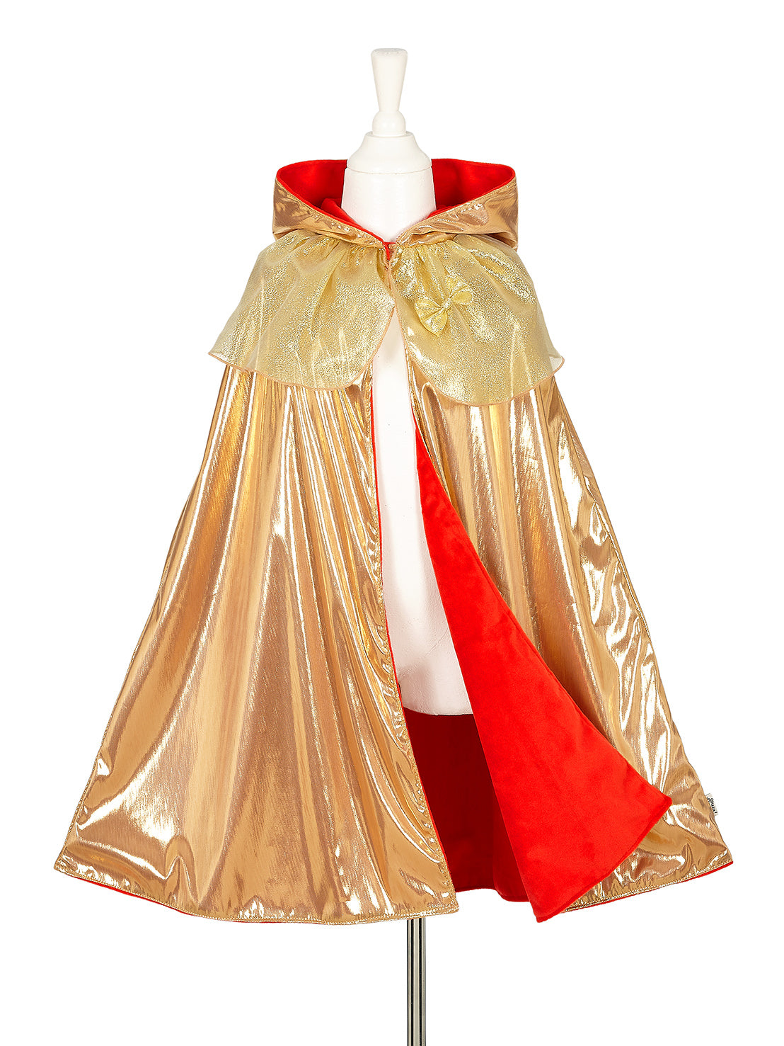 Princess-red Costume Reversible Cape For Kids - Carnival & Festive Use - 4-7 Yrs