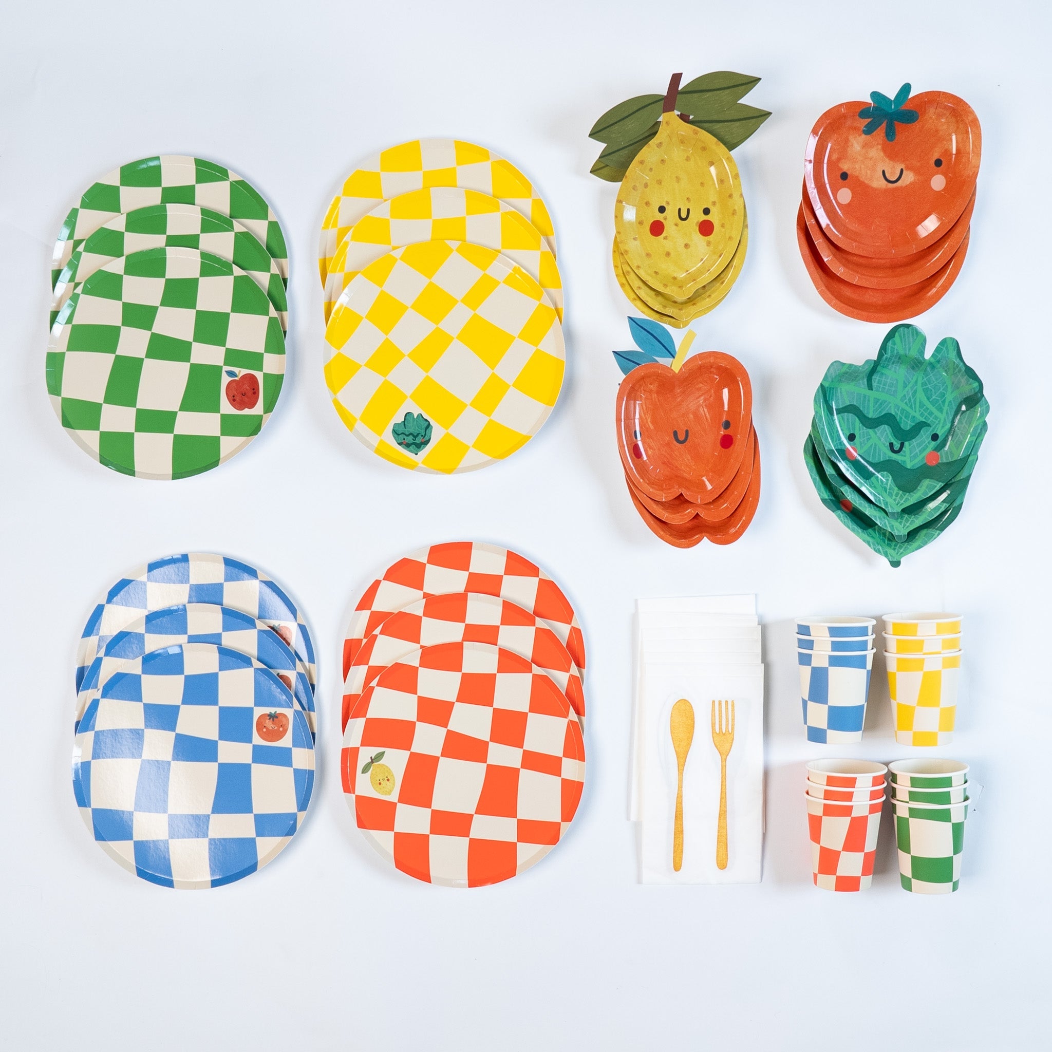 Essential Checkered Chef Party Pack