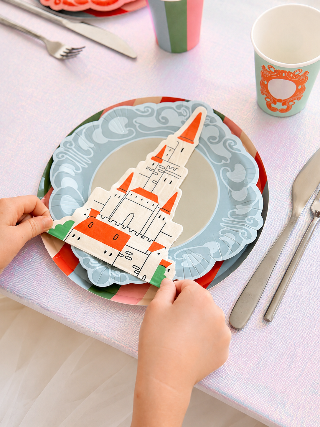 Castle Napkins - Princess Mirror Mirror Party