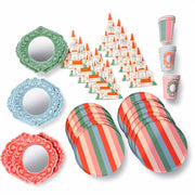 Princess Party Pack For 12 | Royal Princess Theme Tableware Kit | Pop Party Supplies
