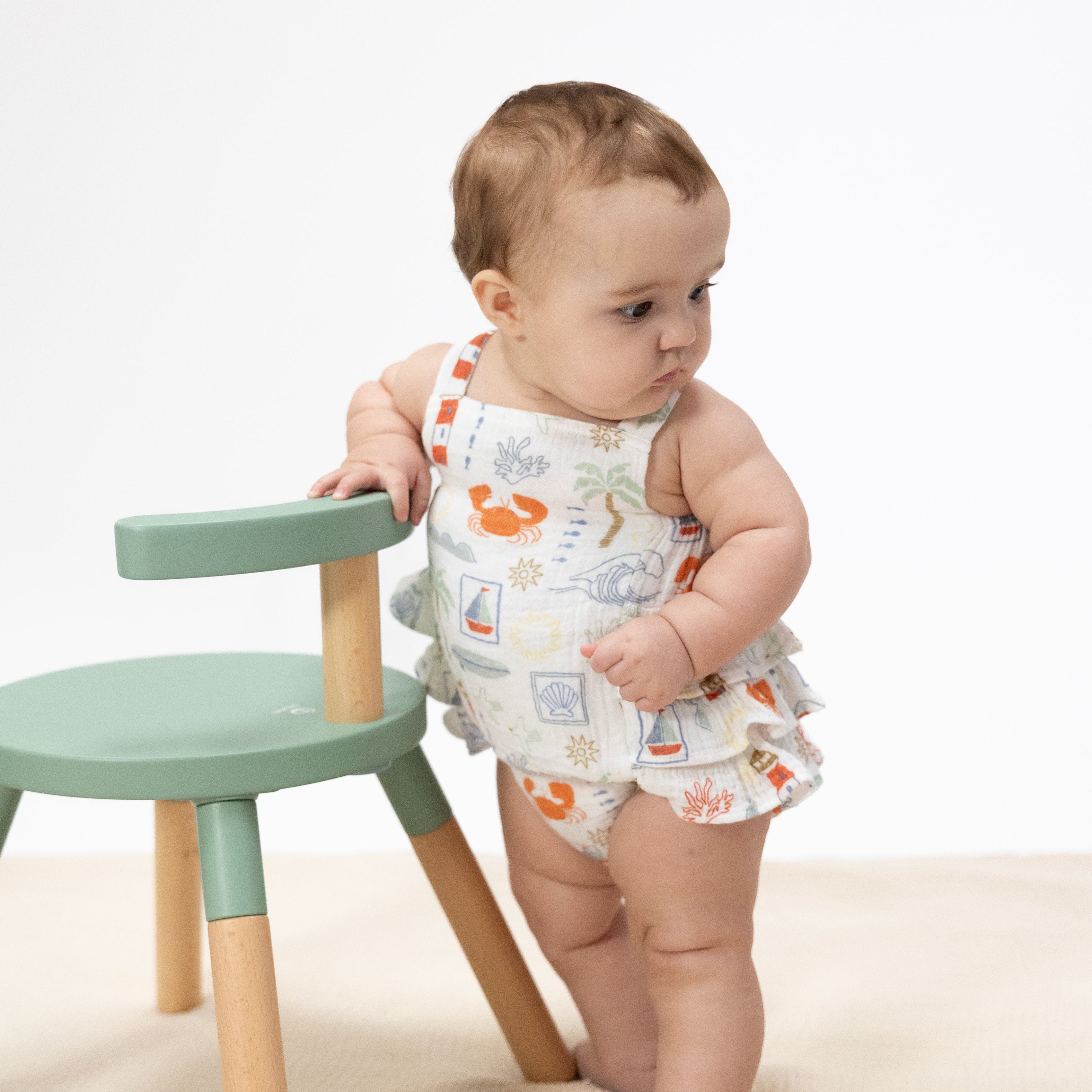 Club Mediterranean  - Ruffle Sunsuit