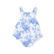 Dream Cottage Floral - Ruffle Sunsuit