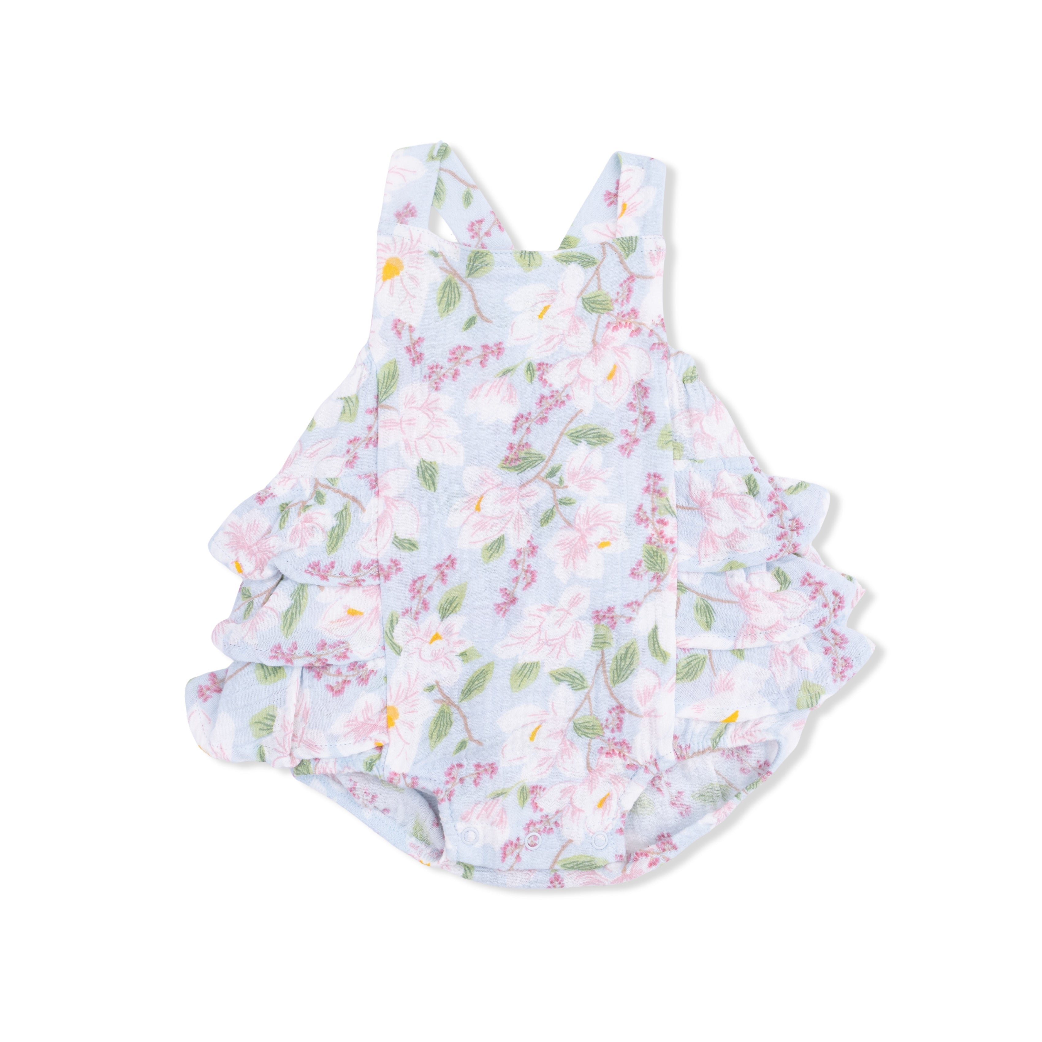 Magnolias - Ruffle Sunsuit
