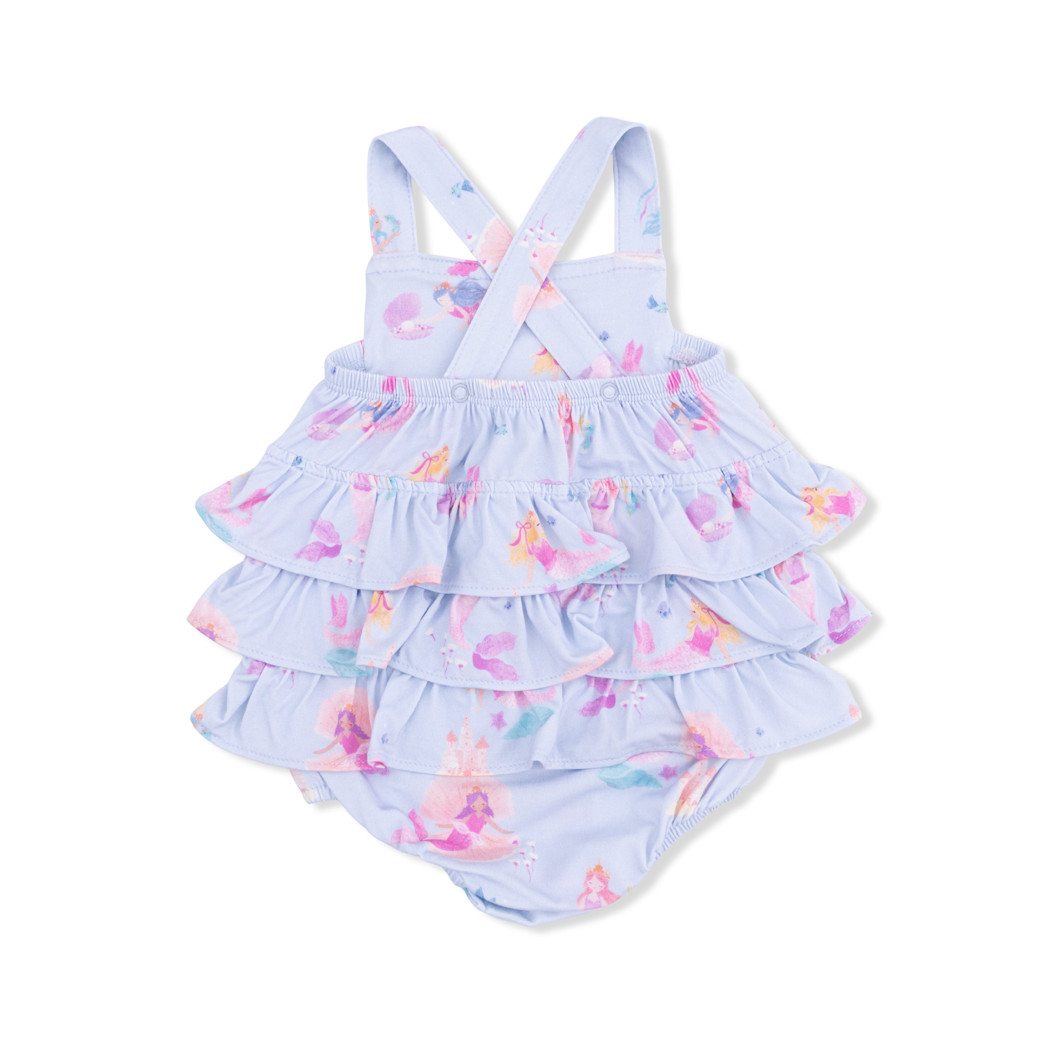Mermaid Princesses - Ruffle Sunsuit