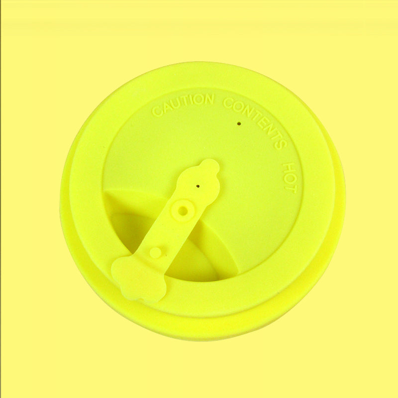 Eco-friendly Reusable Plant Fiber Travel Mug With Pineapple Sunglasses Design