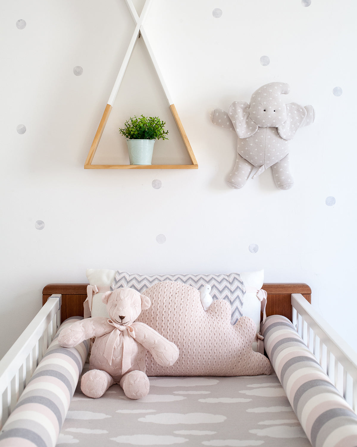 Pillow Crib Side Protector Pair
