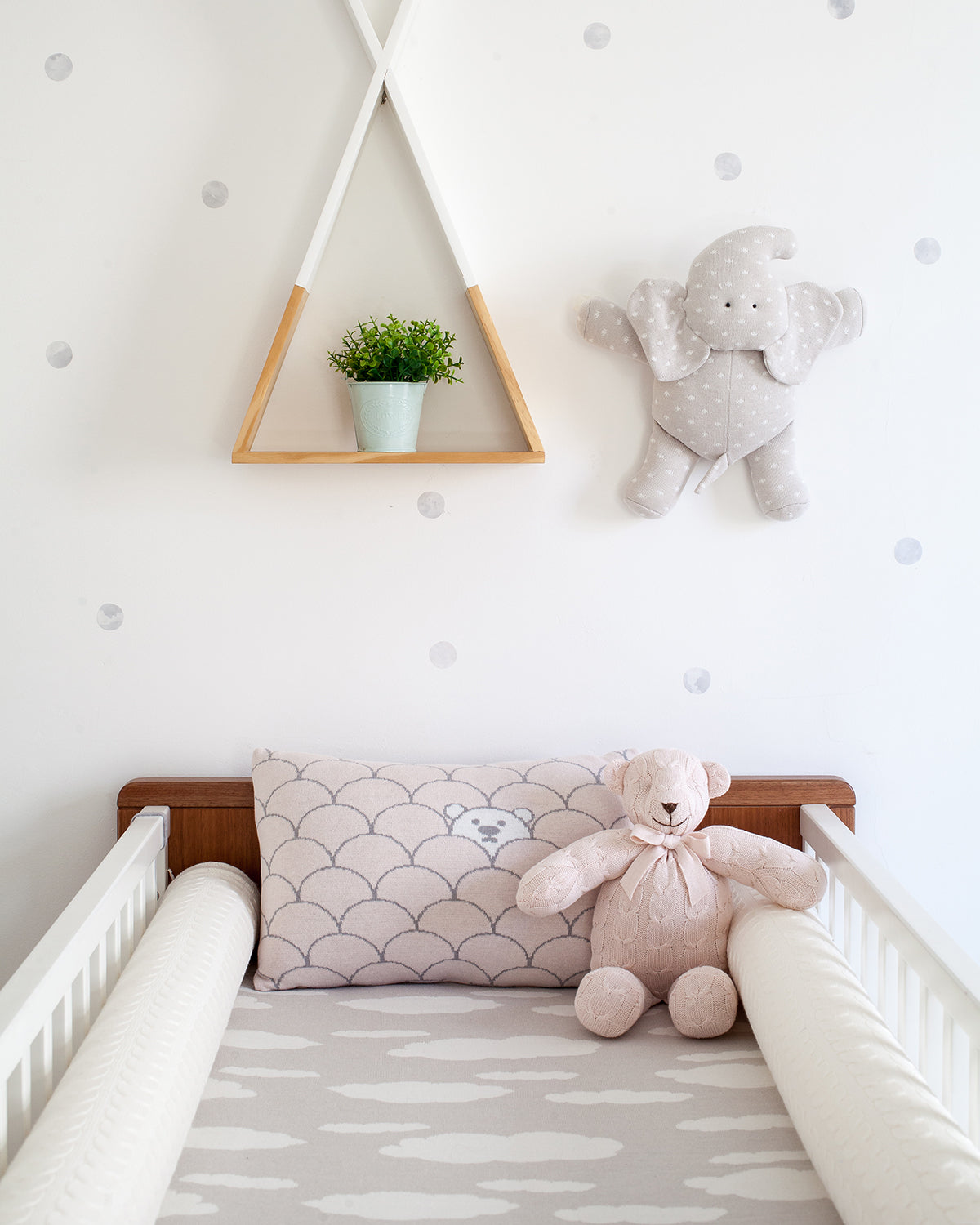 Pillow Crib Side Protector Pair
