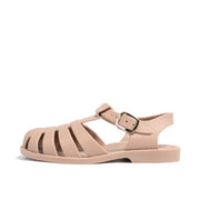 Toddler Jelly Sandals in Brown - Sweet Heart