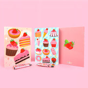Strawberry Coloring Books With Crayons Party Favors - Set Of 6 Or 12