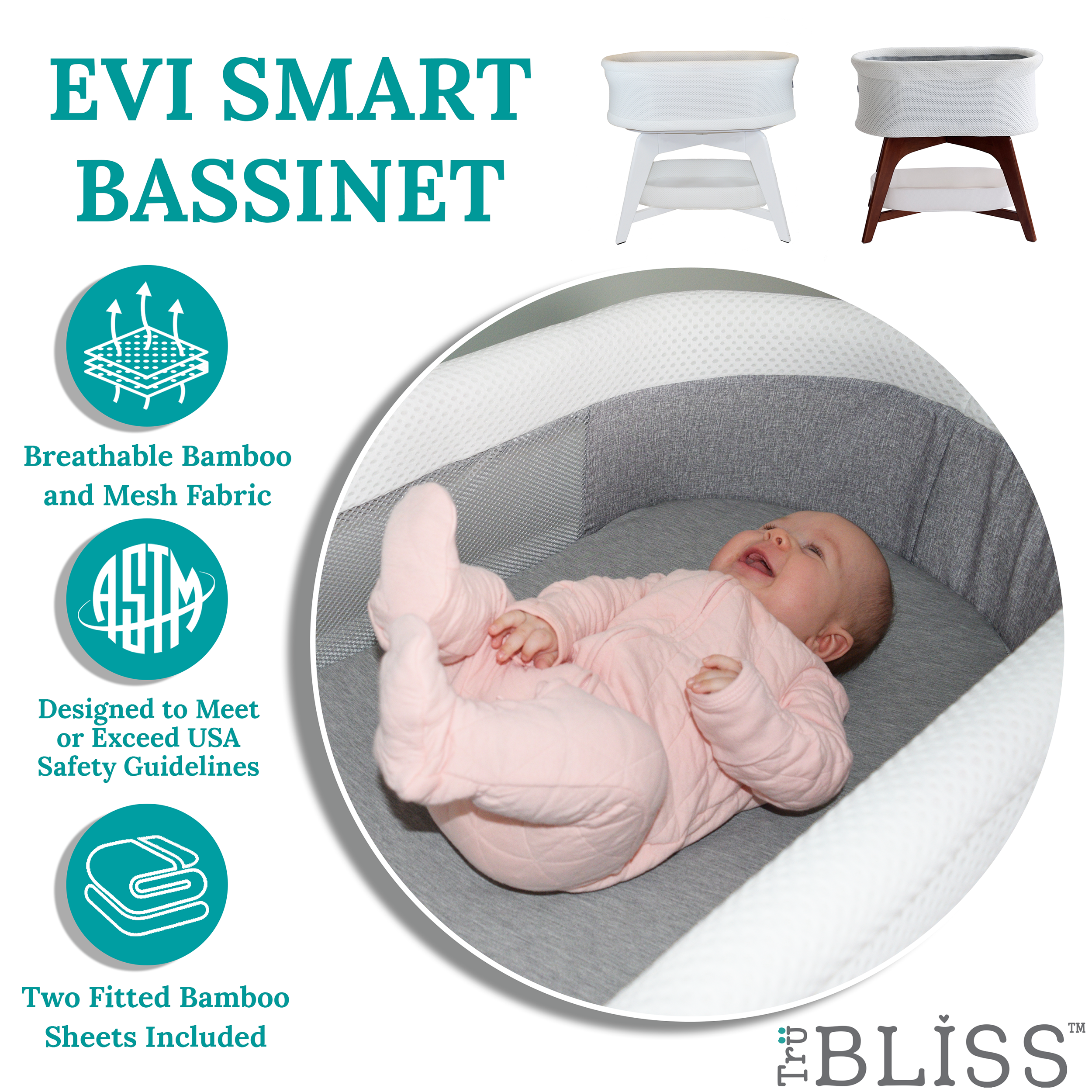 Copy Of Evi Smart Bassinet