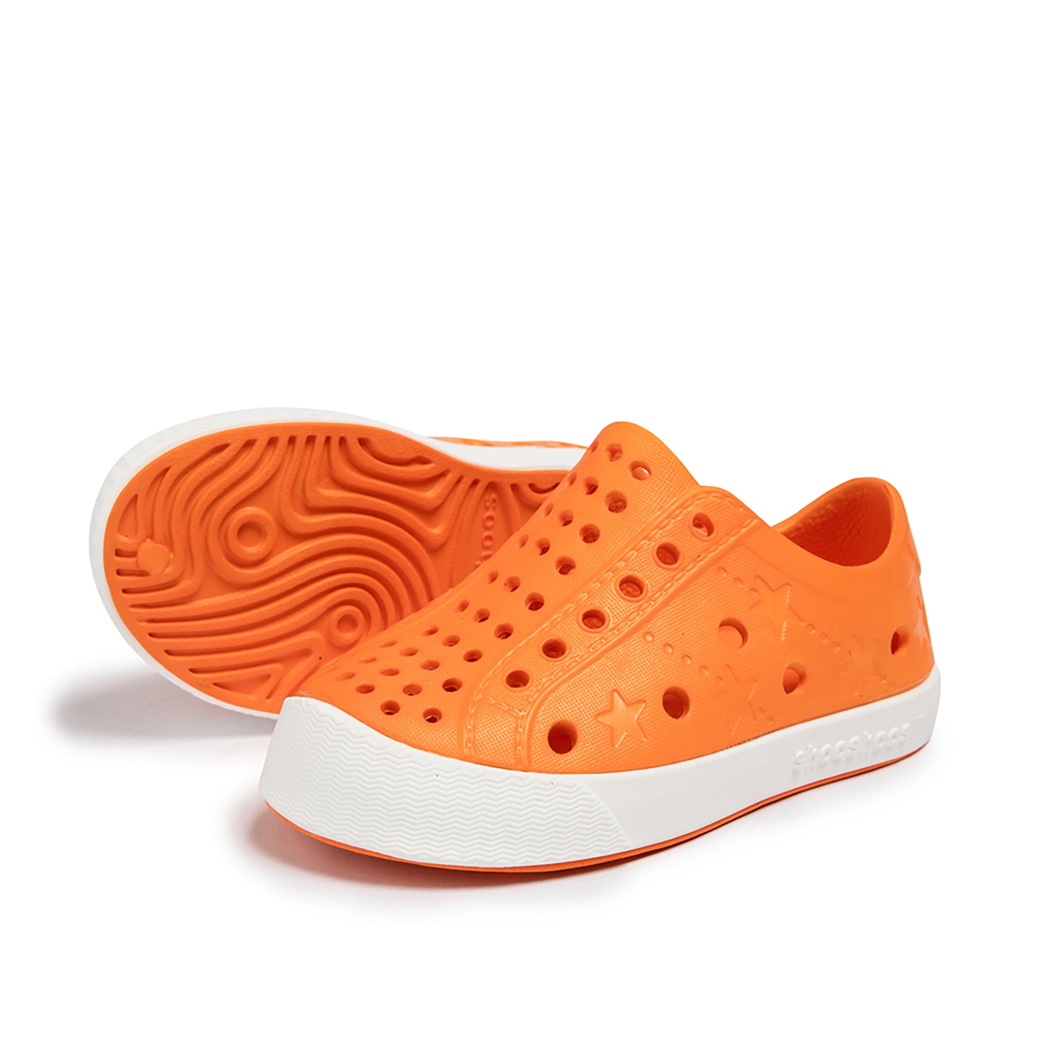 Toddler Perforated Slip On Water Sneakers in Orange - Oranje