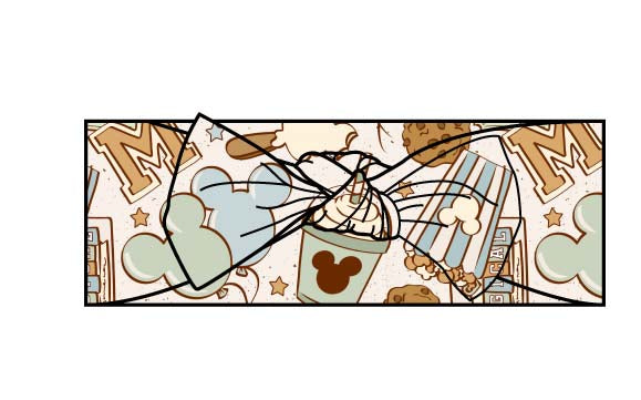 Snacks (green) - Headband