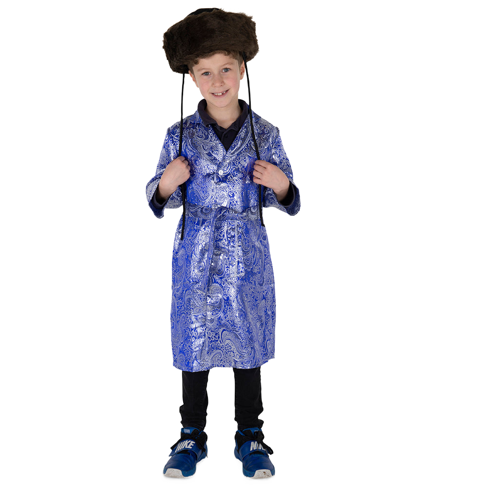 Blue Rabbi Coat - Kids