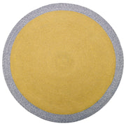 Nolan Tumeric Children's Rug In Braided Wool
