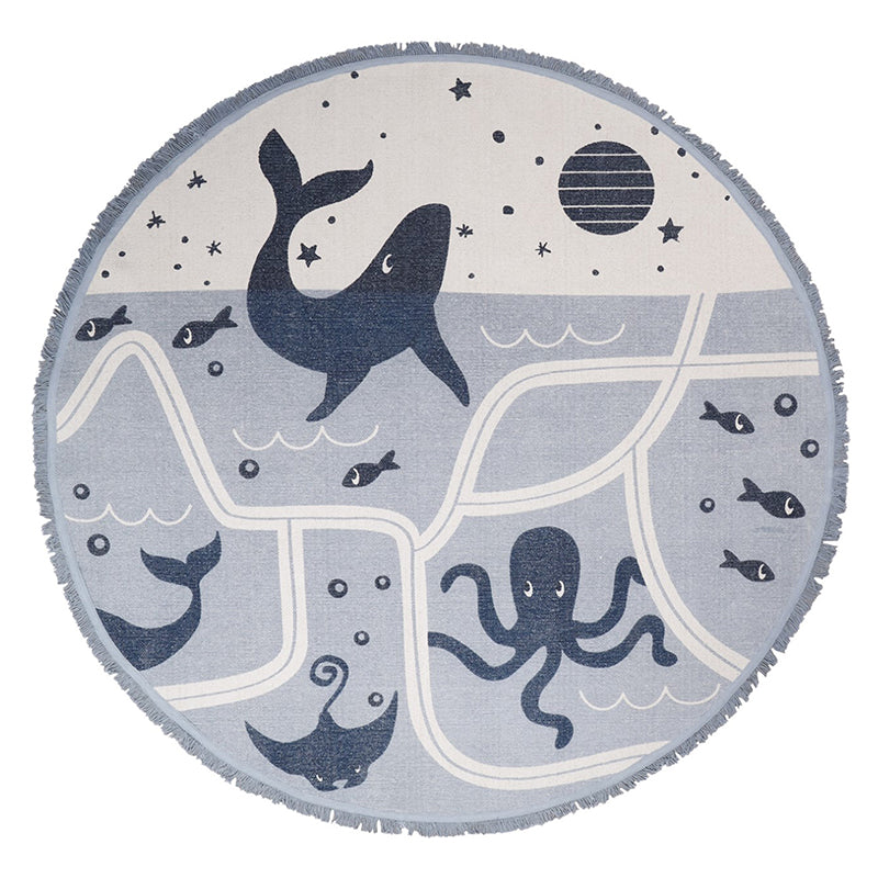 Little Deep Blue Play Mat Marine World