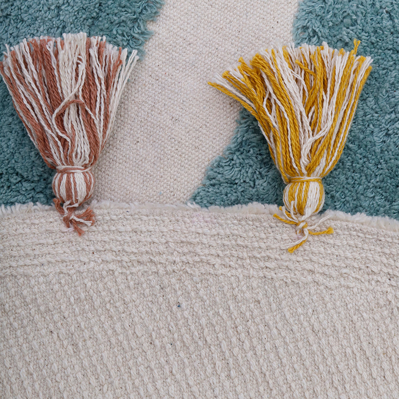 Rainbow Rainbow Children's Rug With Tassels