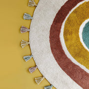 Rainbow Rainbow Children's Rug With Tassels