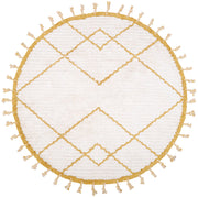 Côme Natural Mango Round Children's Rug