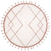 Côme Naturel Cork Round Children's Rug