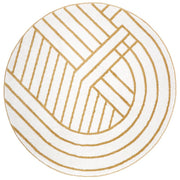 Luisa M Geometric Round Rug