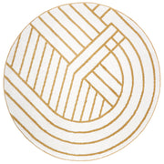 Luisa S Geometric Round Rug