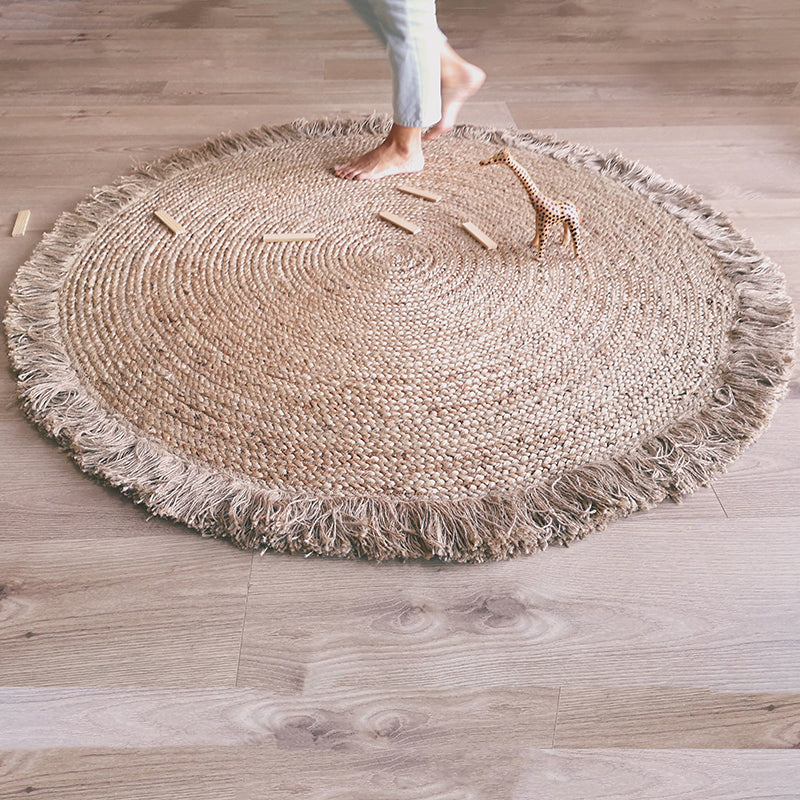 Terra Jute With Fringes