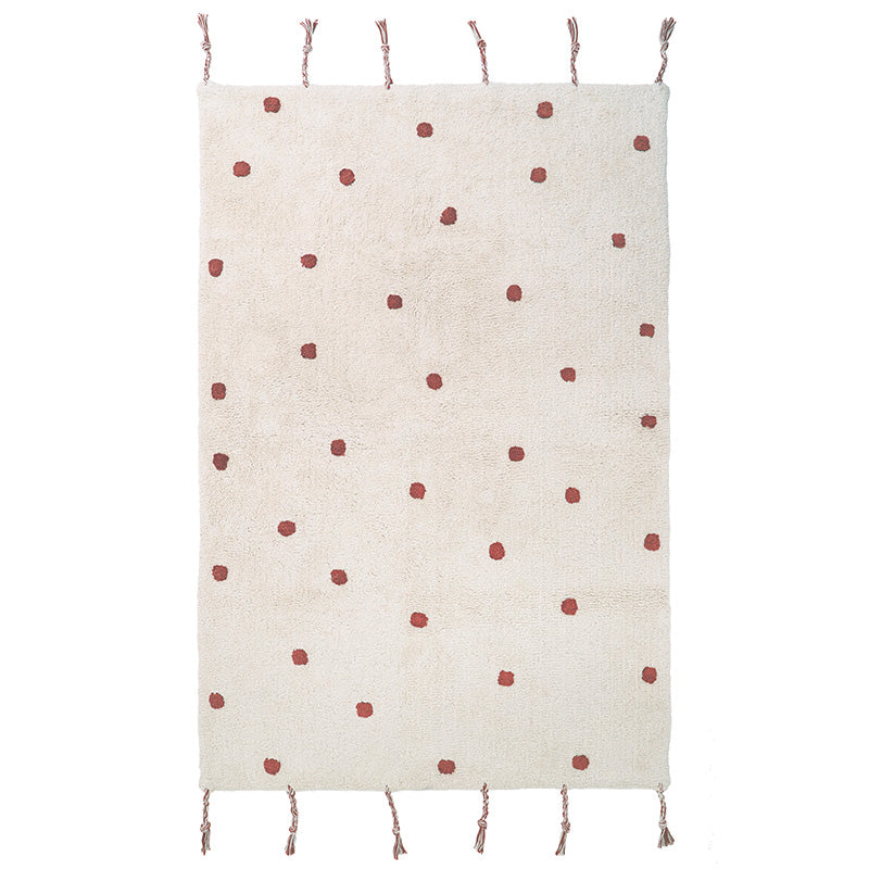 Nümi Amber Children's Rug With Dots