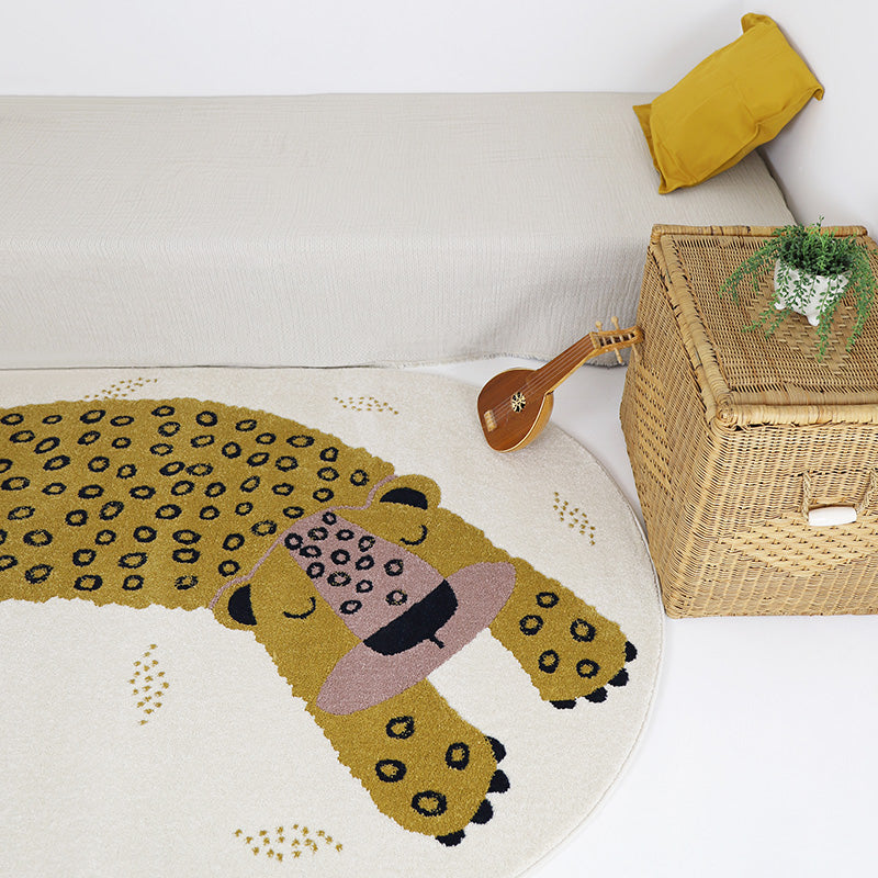 Kleo Honey Little Leopard Children's Rug