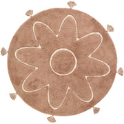Yva Bohemian Children's Rug With Pompoms