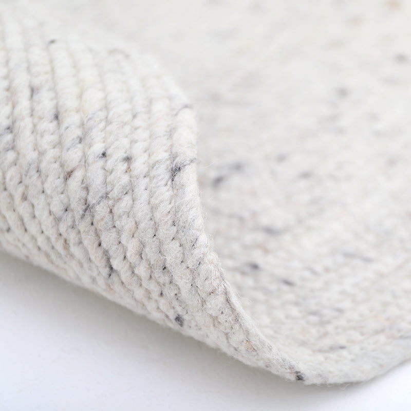 Neethu Natural M Felted Wool Rug
