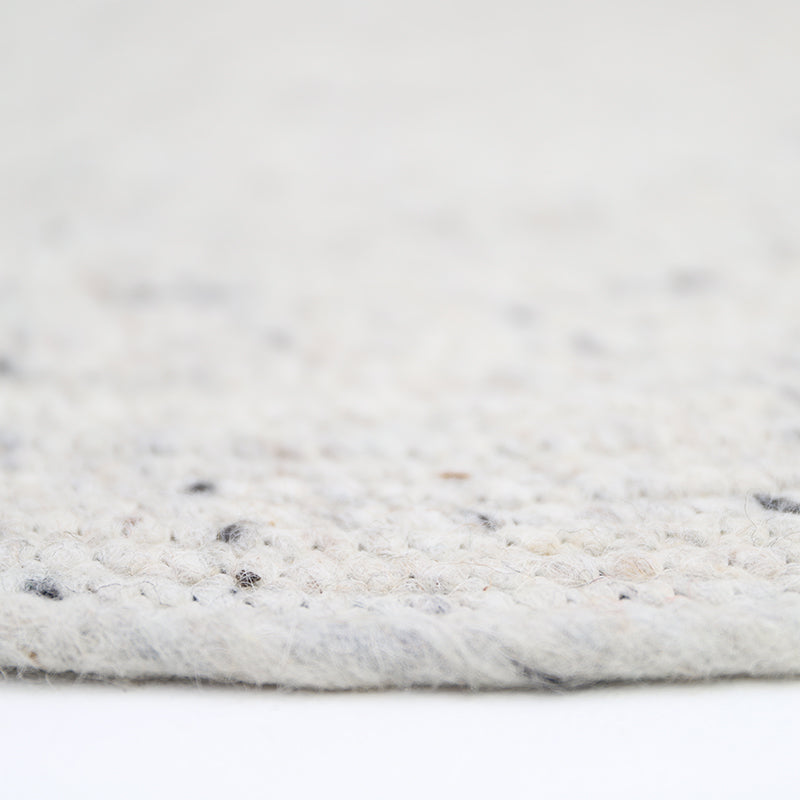 Neethu Natural S Felted Wool Rug