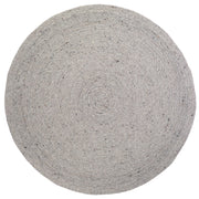 Neethu Grey S Felted Wool Rug