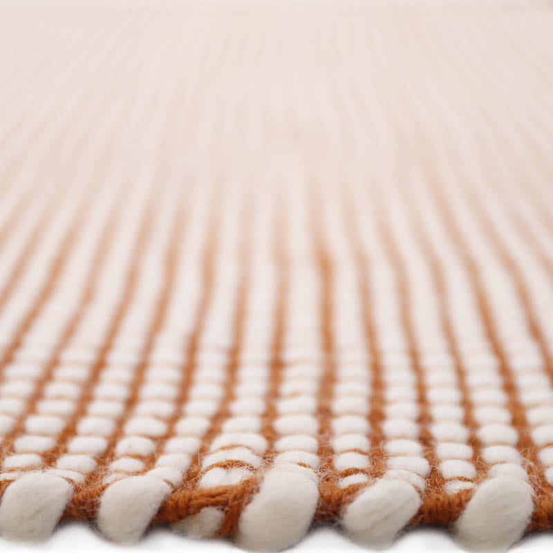 Bergen Toffee L Contemporary Wool Rug
