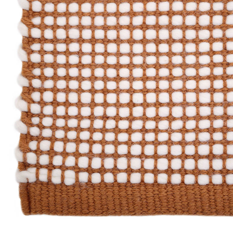 Bergen Toffee L Contemporary Wool Rug