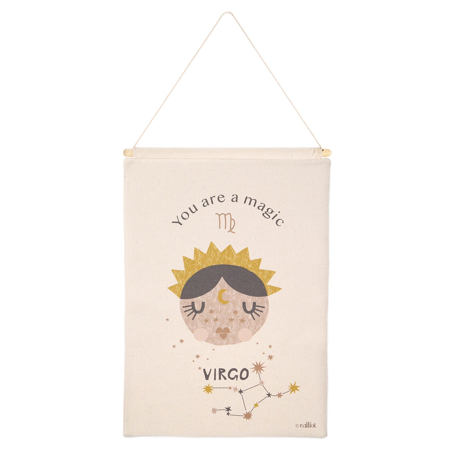 Little Virgo Children's Wall Decoration Zodiac Sign Virgo