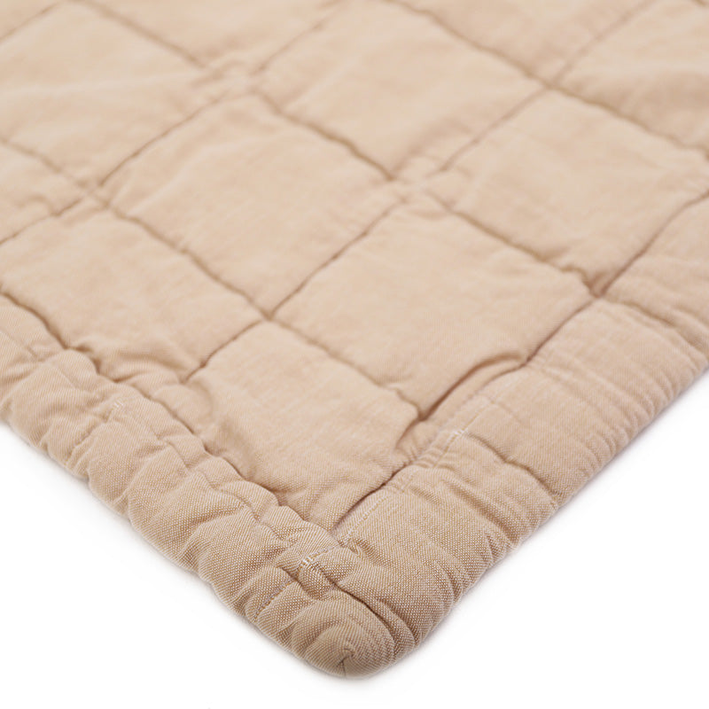 Anna Terracotta Lave Reversible Baby Blanket