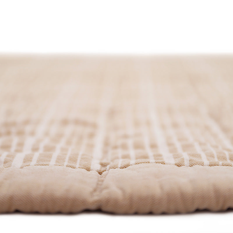 Anna Terracotta Lave Reversible Baby Blanket