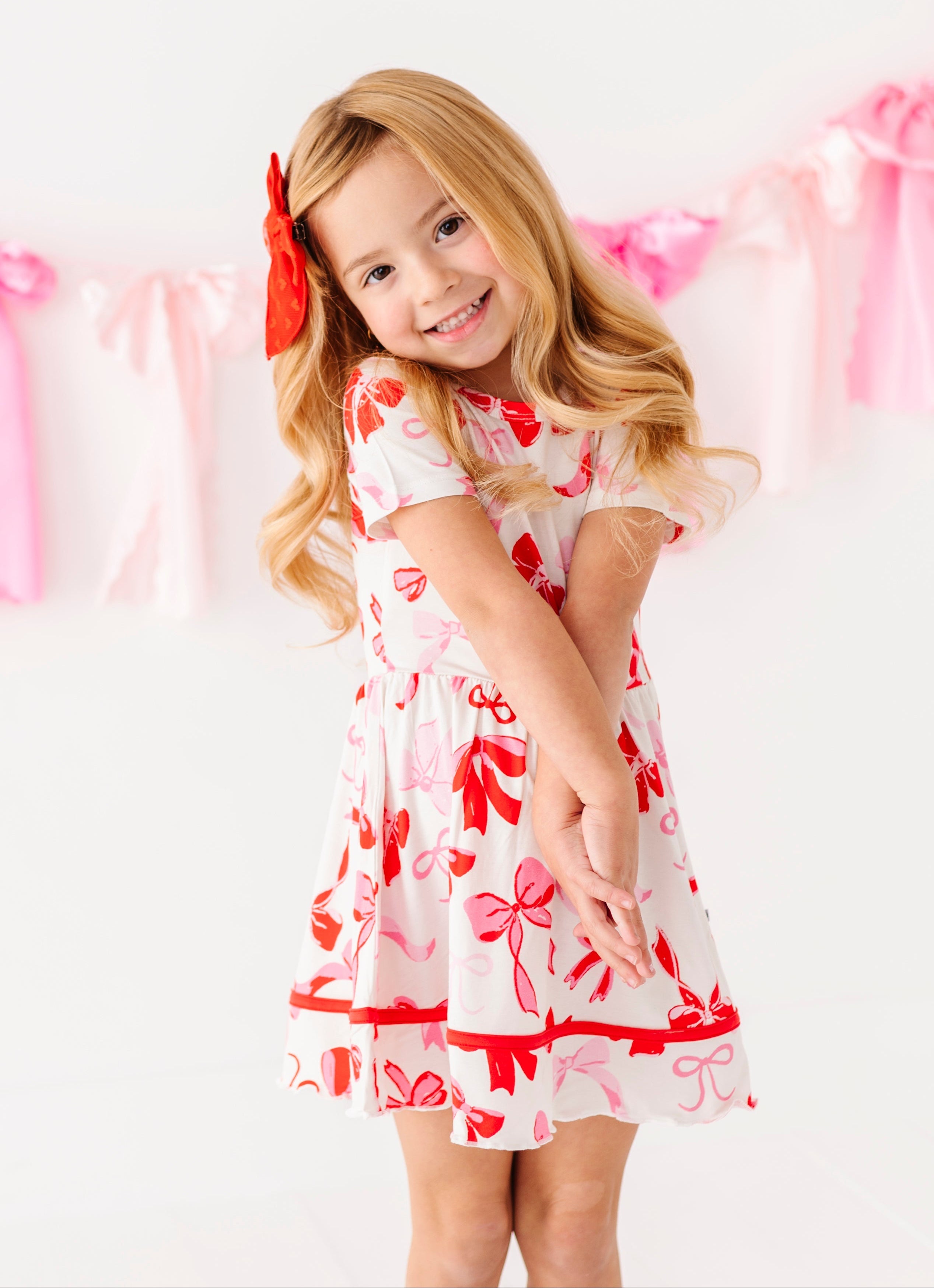 Blushing Bows Birdie Dress