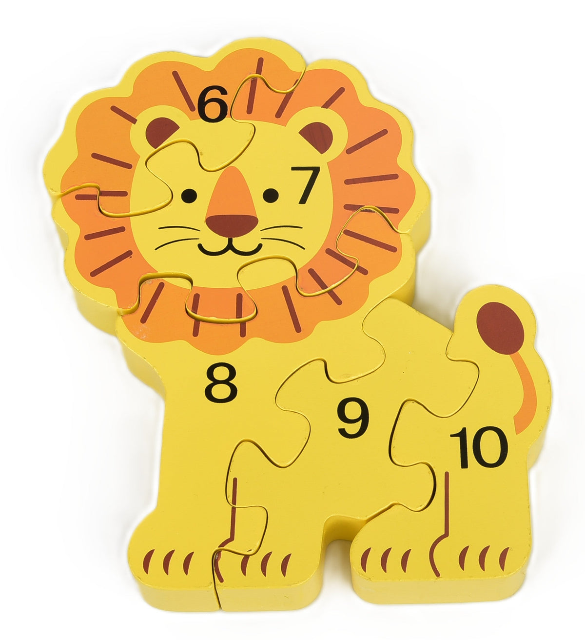 Zoo Puzzle –lion 3d Wood Chunky Puzzle