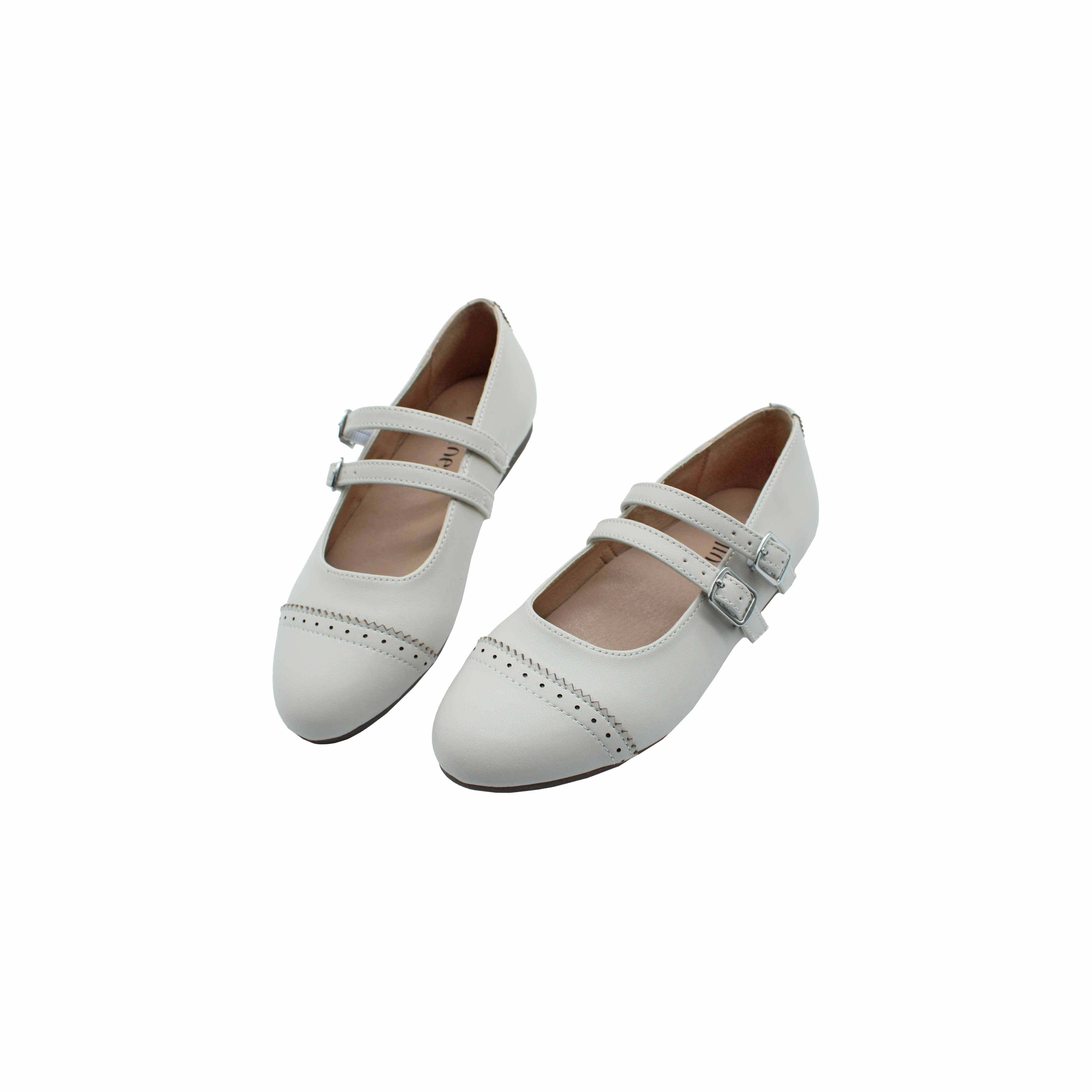 Beige Leather