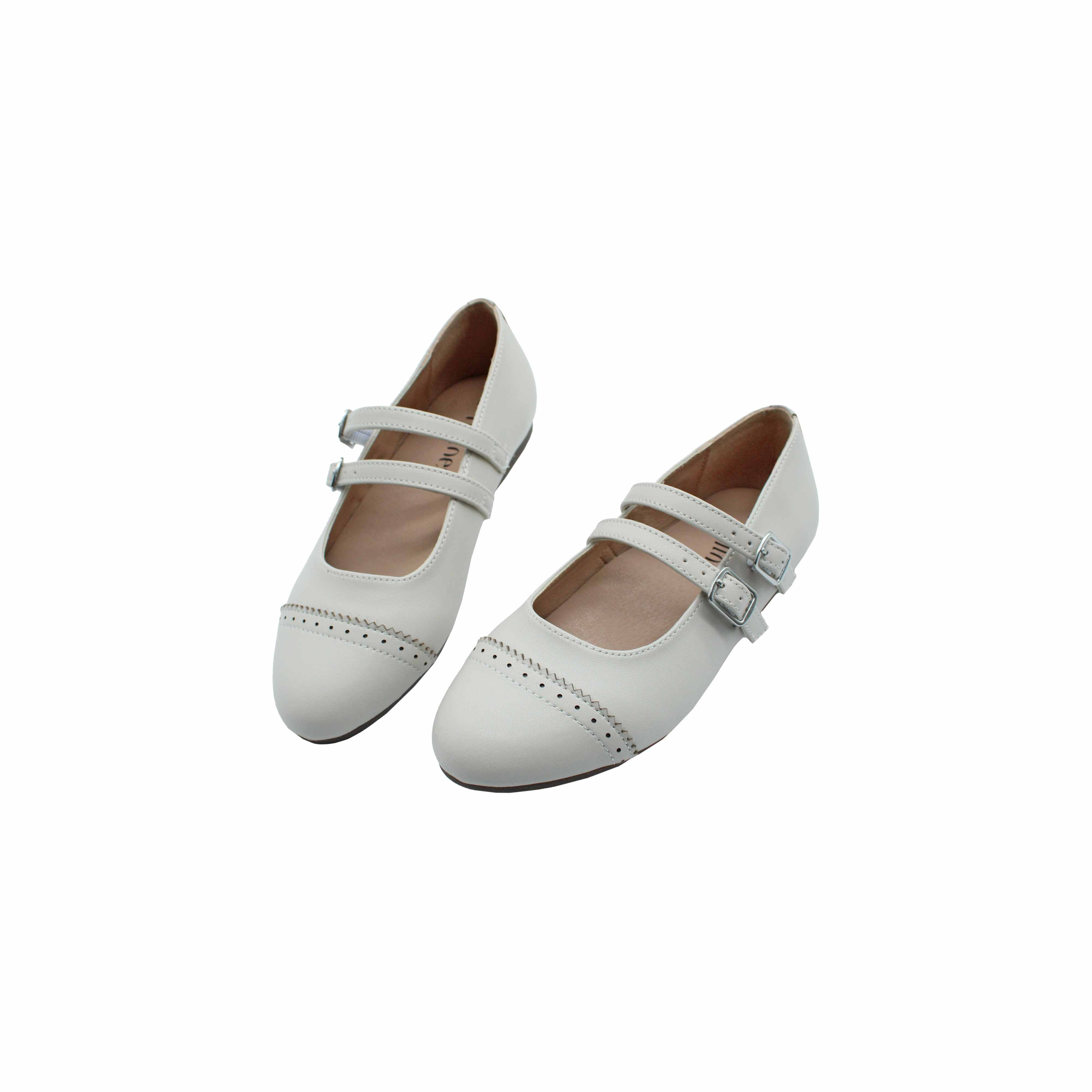 Beige Leather