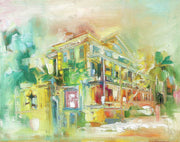 "william Aiken House" Art By Danielle Cather-cohen - 11x14 Archival Matte Print