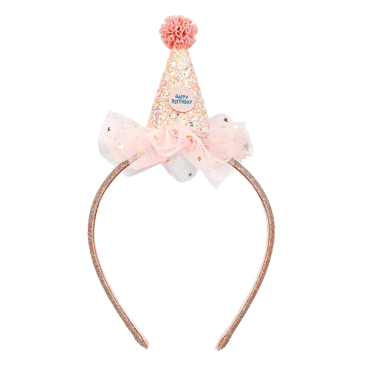 Birthday Tiara (gold)-costume Accessory For Kids - Carnival & Festive Use
