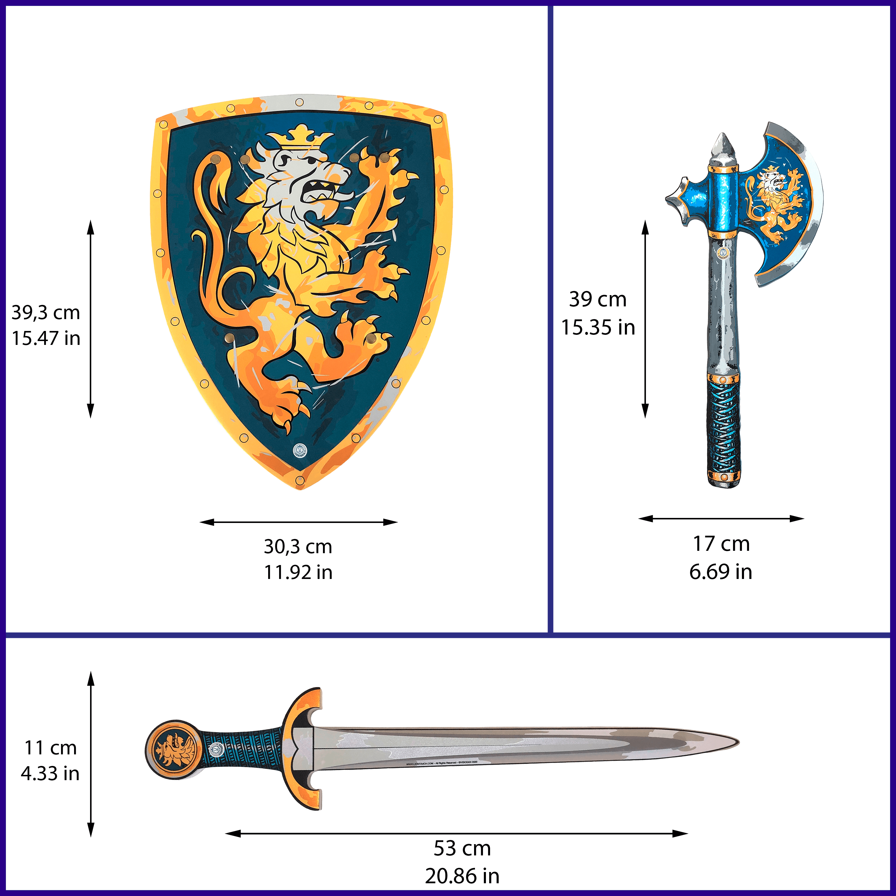 Noble Knight Set · Blue