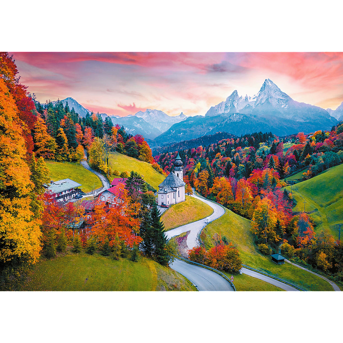 Prime Wanderlust: At The Foot Of Alps, Bavaria, Germany 1000 Piece Puzzle